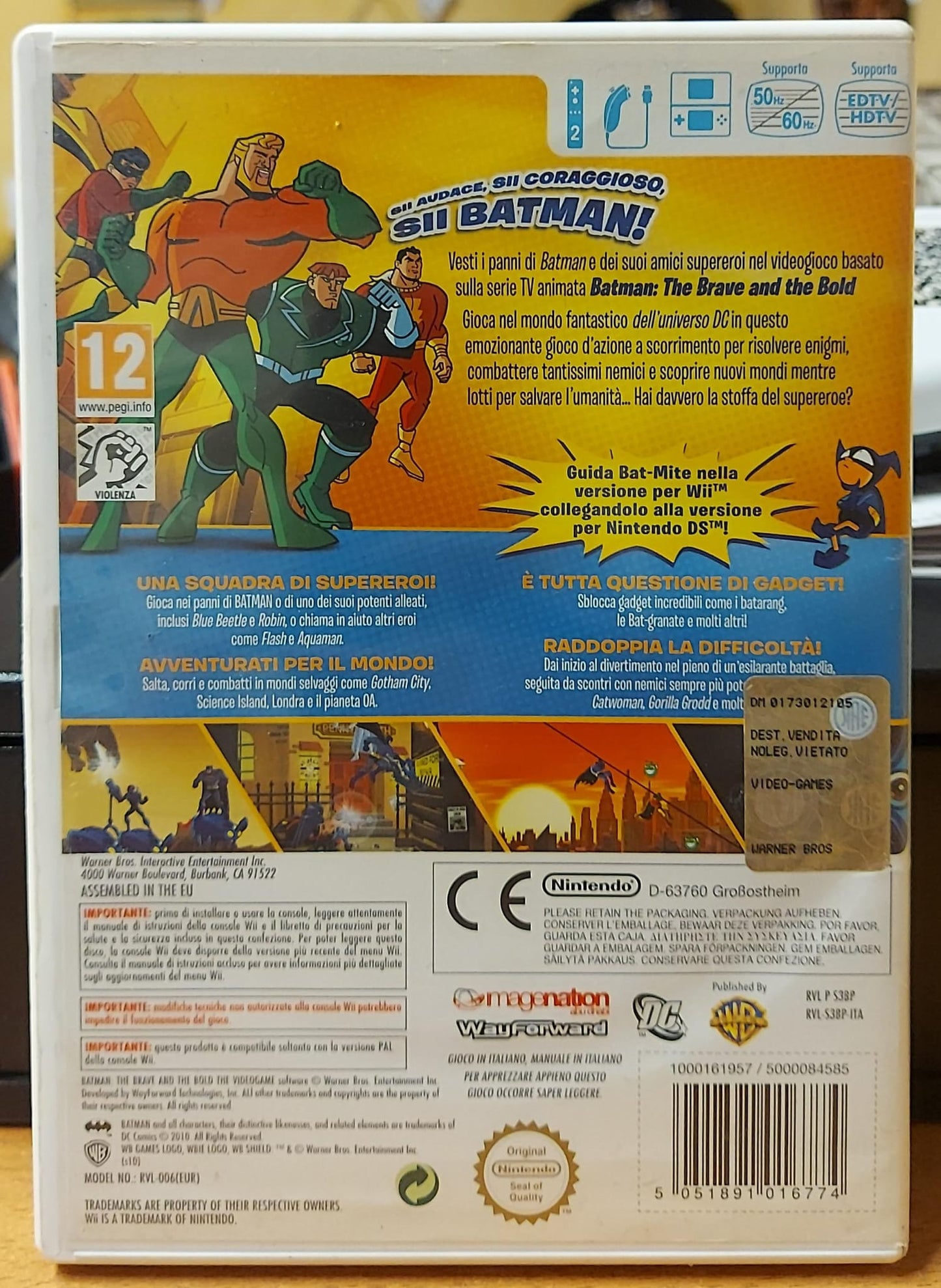 BATMAN THE BRAVE AND THE BOLD
