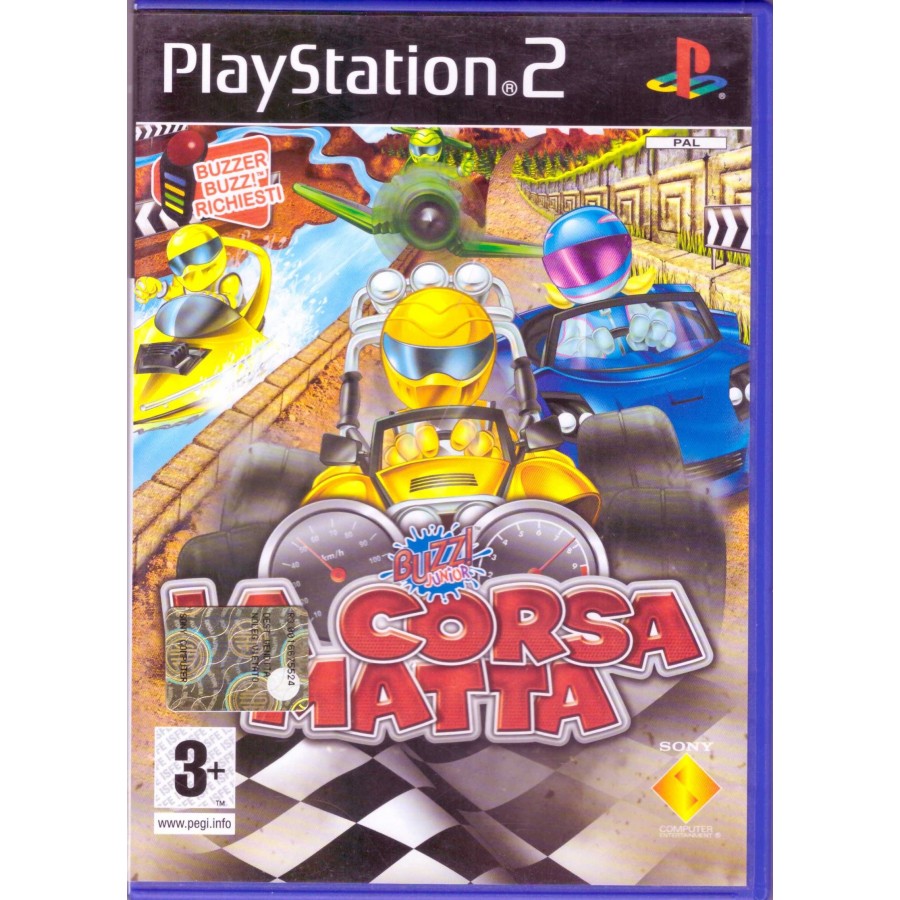BUZZ! JUNIOR LA CORSA MATTA - RICHIEDE BUZZER BUZZ