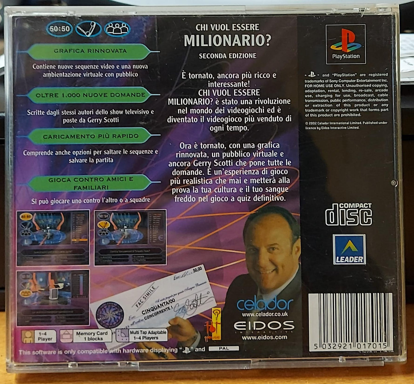 CHI VUOL ESSERE MILIONARIO SECONDA EDIZIONE