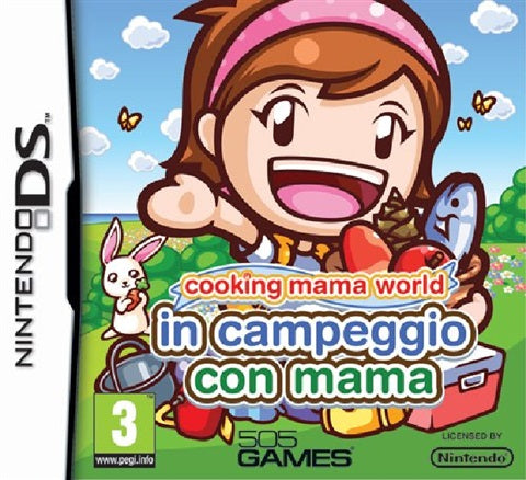 COOKING MAMA WORLD - IN CAMPEGGIO CON MAMA - SOLO CARTUCCIA