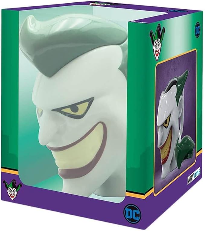 DC COMICS TAZZA 3D TESTA JOKER