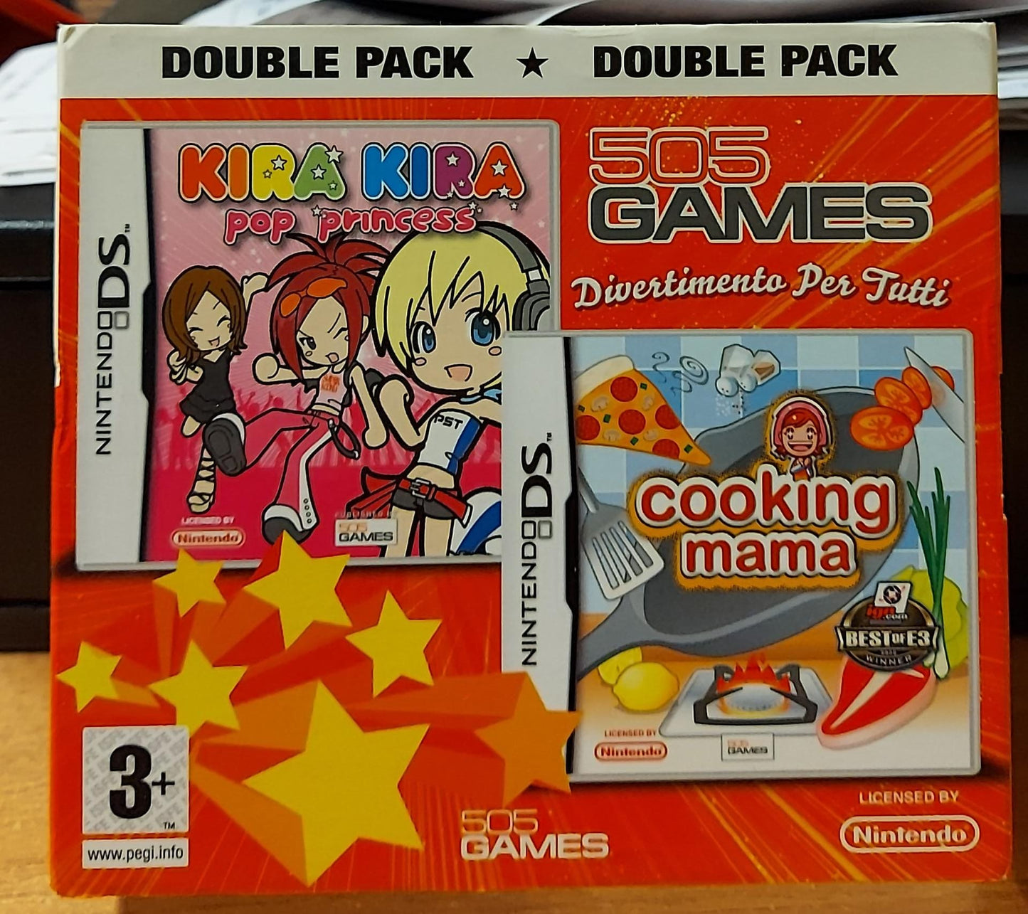 DOUBLE PAK KIRA KIRA + COOKING MAMA