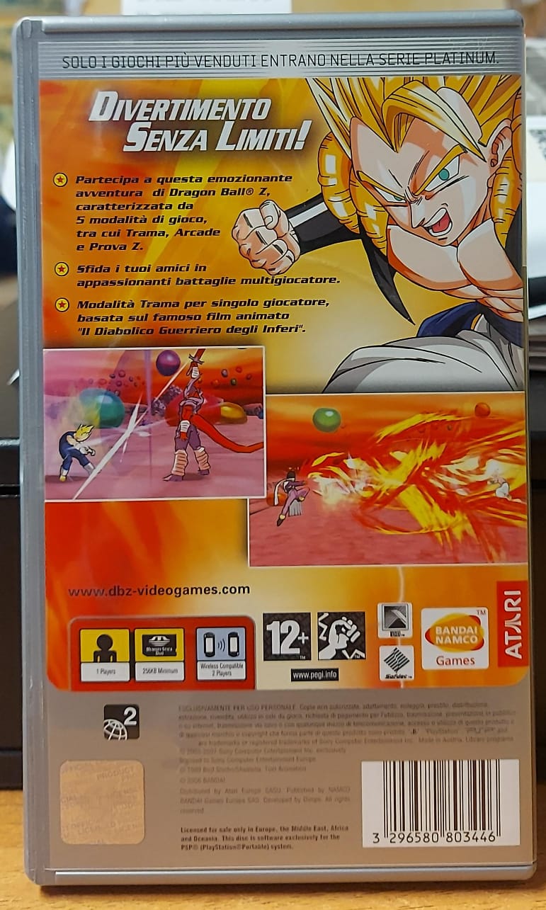 DRAGON BALL Z SHIN BUDOKAI - PLATINUM