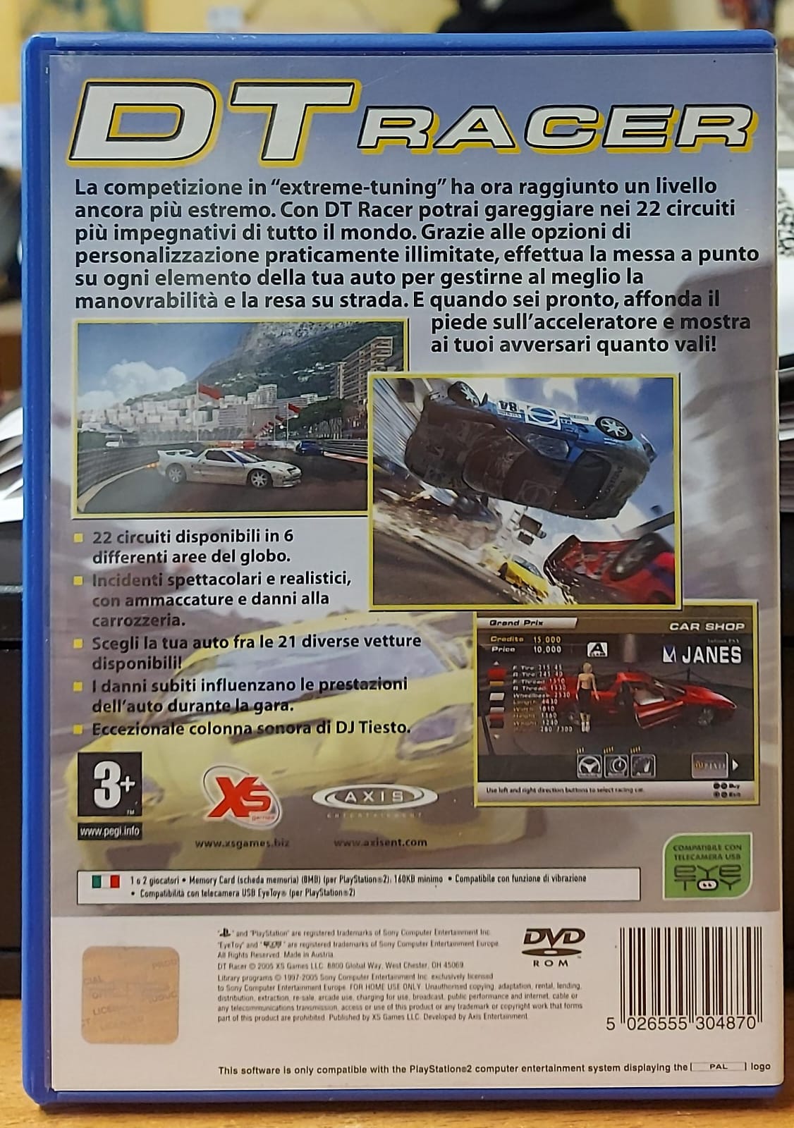 Dt Rasel R DT RACER – VIDEOGIOCHI USATI