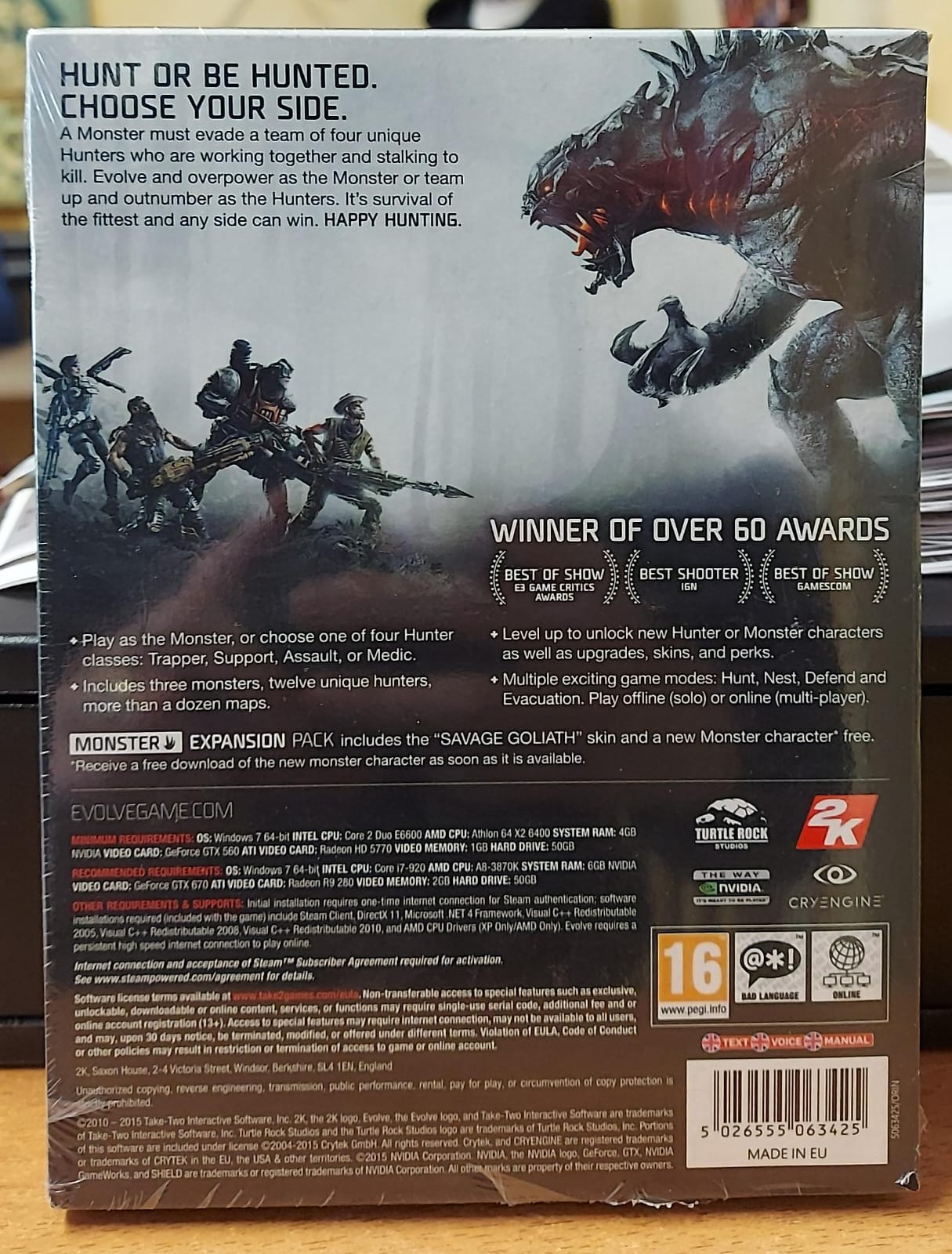 EVOLVE - NUOVO MAI APERTO