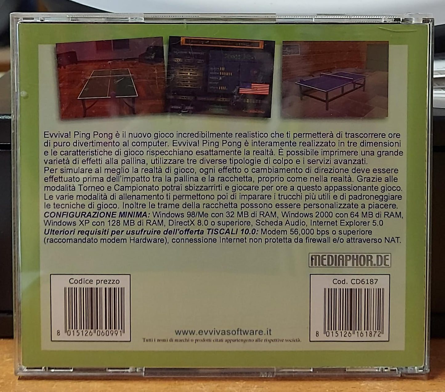 EVVIVA PING PONG - FINSON