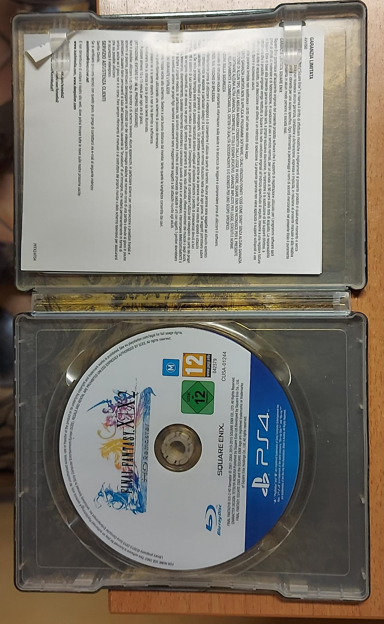 FINAL FANTASY X X-2 HD REMASTER LIMITED EDITION CON STEELBOOK