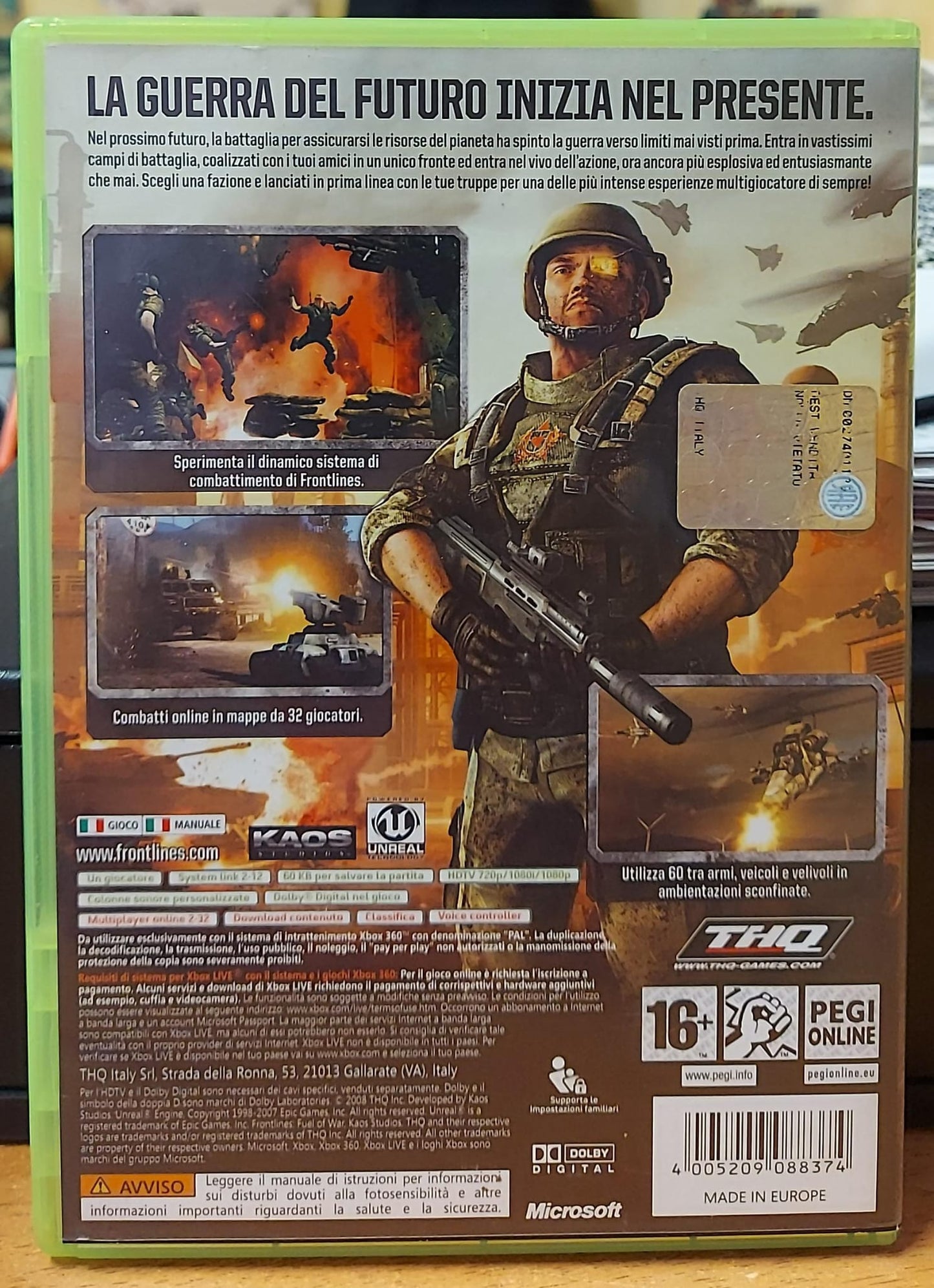 FRONTLINES FUEL OF WAR