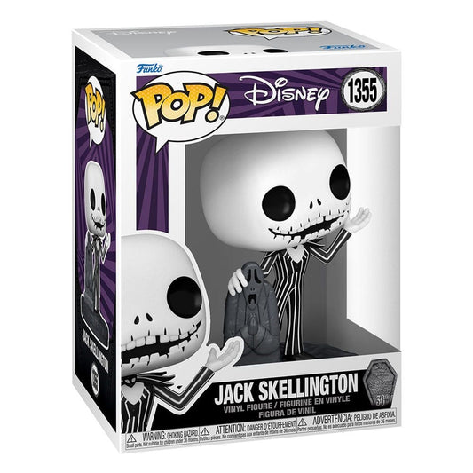 FUNKO POP DISNEY THE NIGHTMARE BEFORE CHRISTMAS 30TH 1355 JACK W GRAVESTONE 9 CM