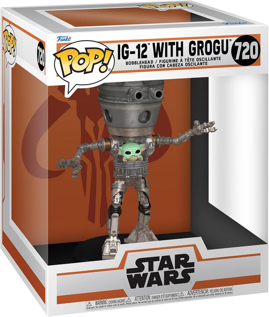 FUNKO POP! IG-12 WITH GROGU