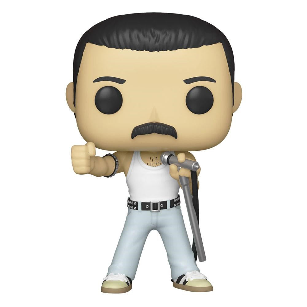 FUNKO POP QUEEN - 183 FREDDIE MERCURY RADIO GAGA 1985 9 CM