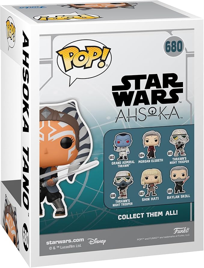 FUNKO POP STAR WARS AHSOKA TANO 680