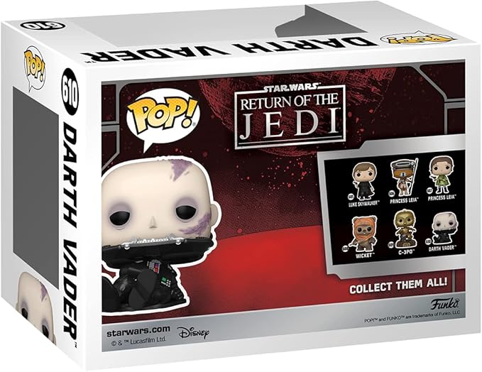 FUNKO POP STAR WARS DART VADER 610