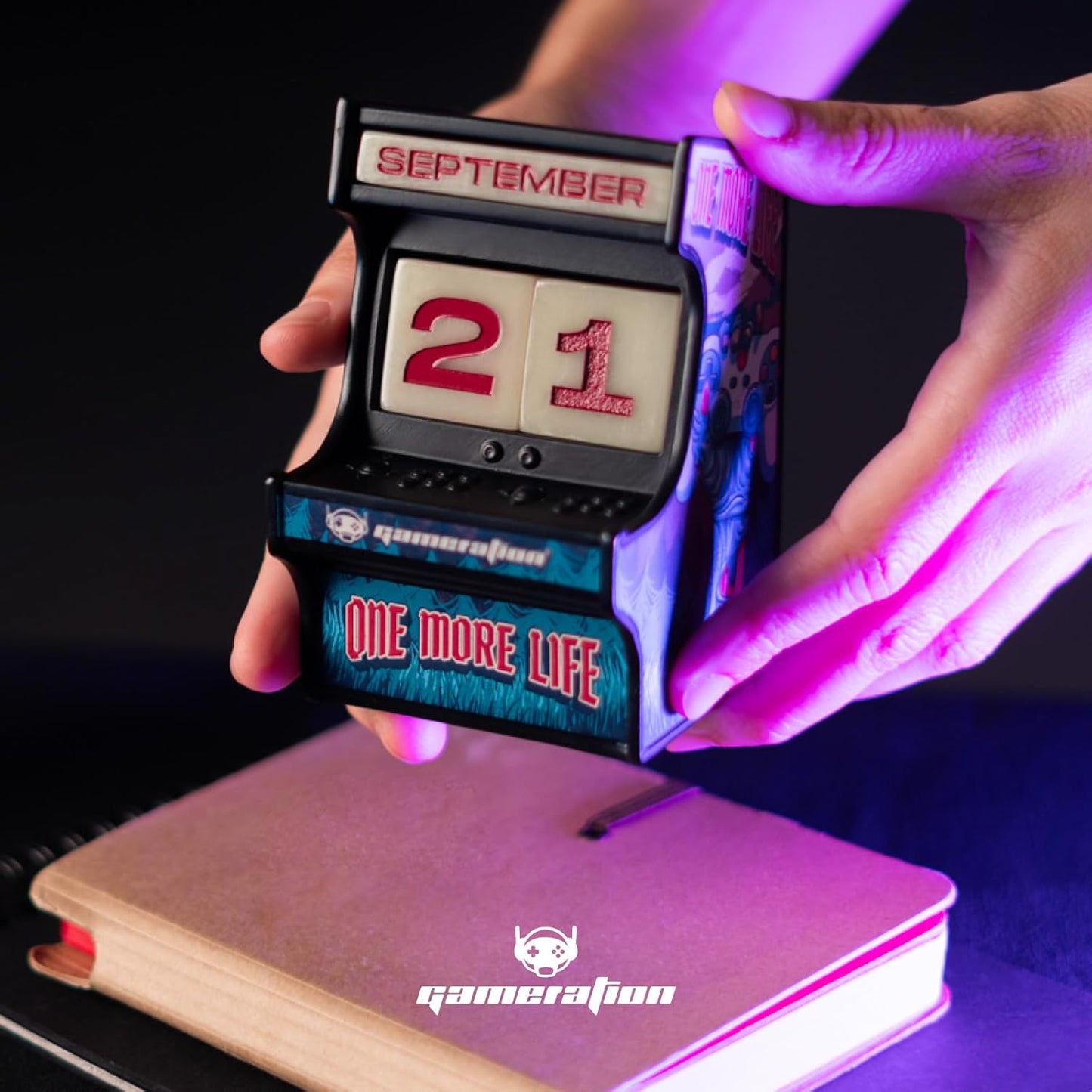 GAMERATION CALENDARIO PERPETUO 3D GAMERATION ARCADE