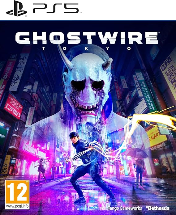 GHOSTWIRE TOKIO + TARGHETTA IN METALLO - NUOVO MAI APERTO
