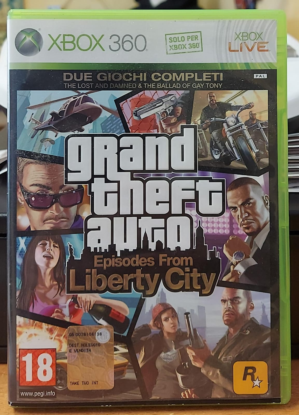 GTA - EPISODES FROM LIBERTY CITY (DUE GIOCHI COMPLETI)