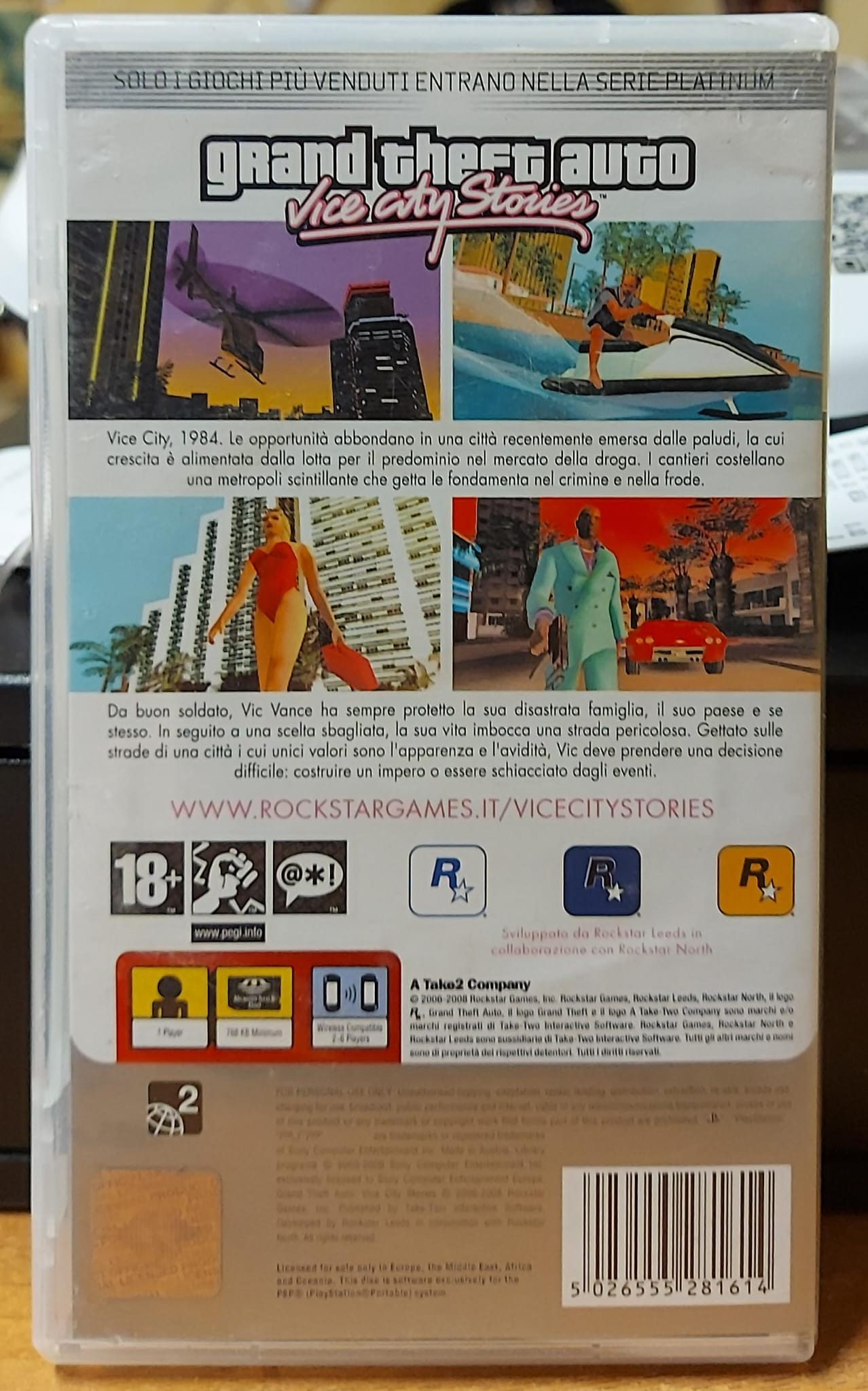 GTA VICE CITY STORIES - PLATINUM