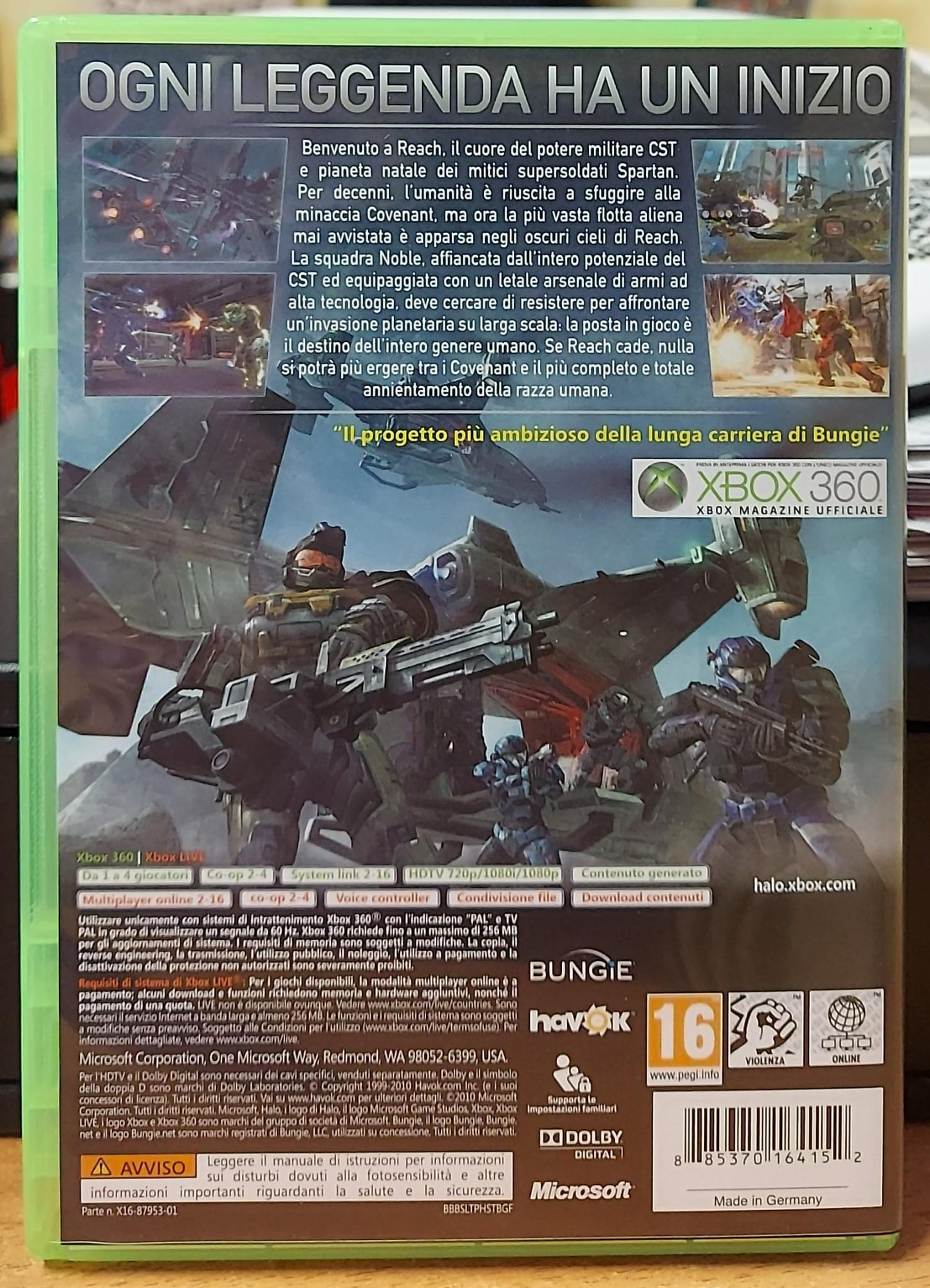 HALO REACH