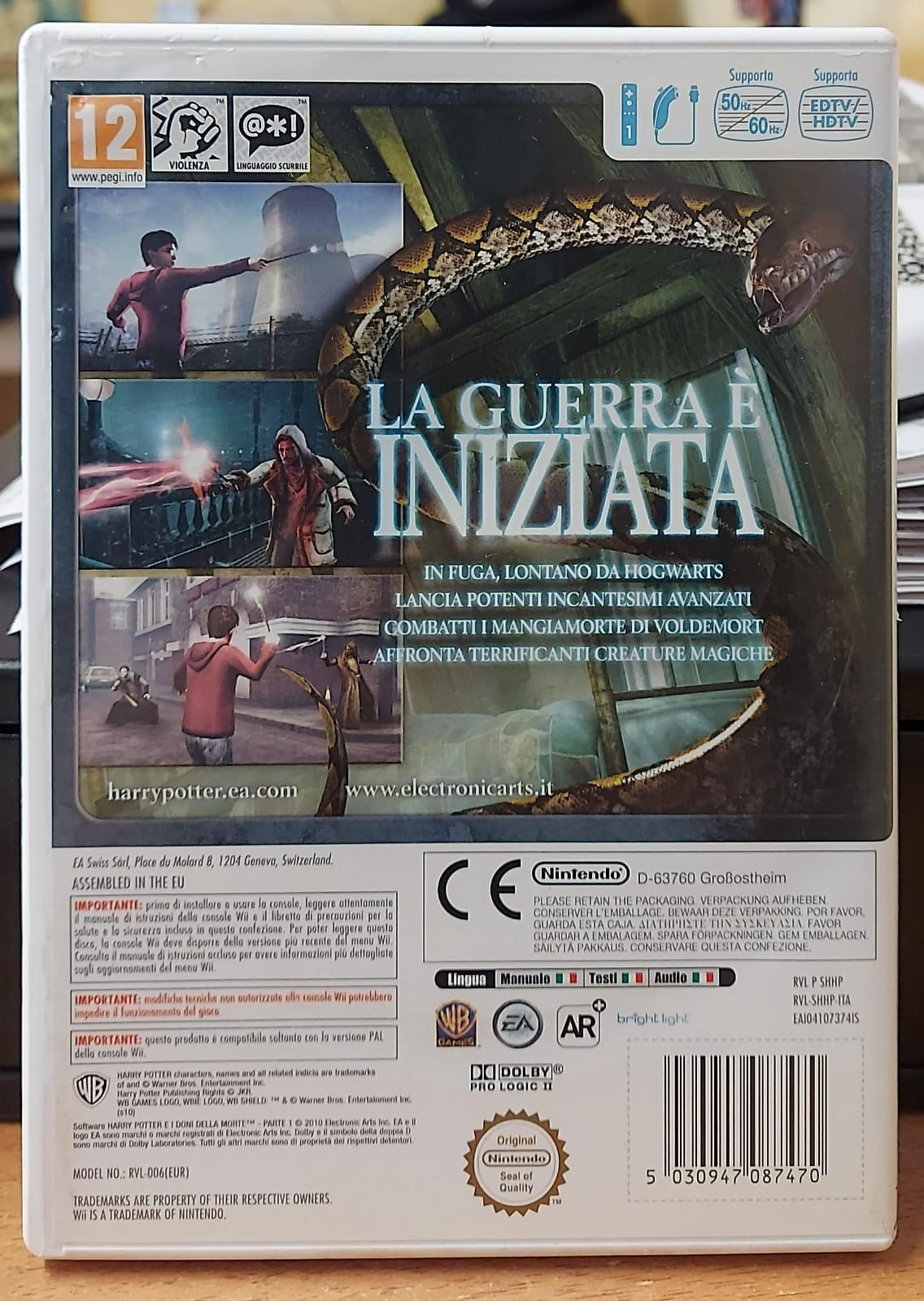 HARRY POTTER E I DONI DELLA MORTE PARTE 1