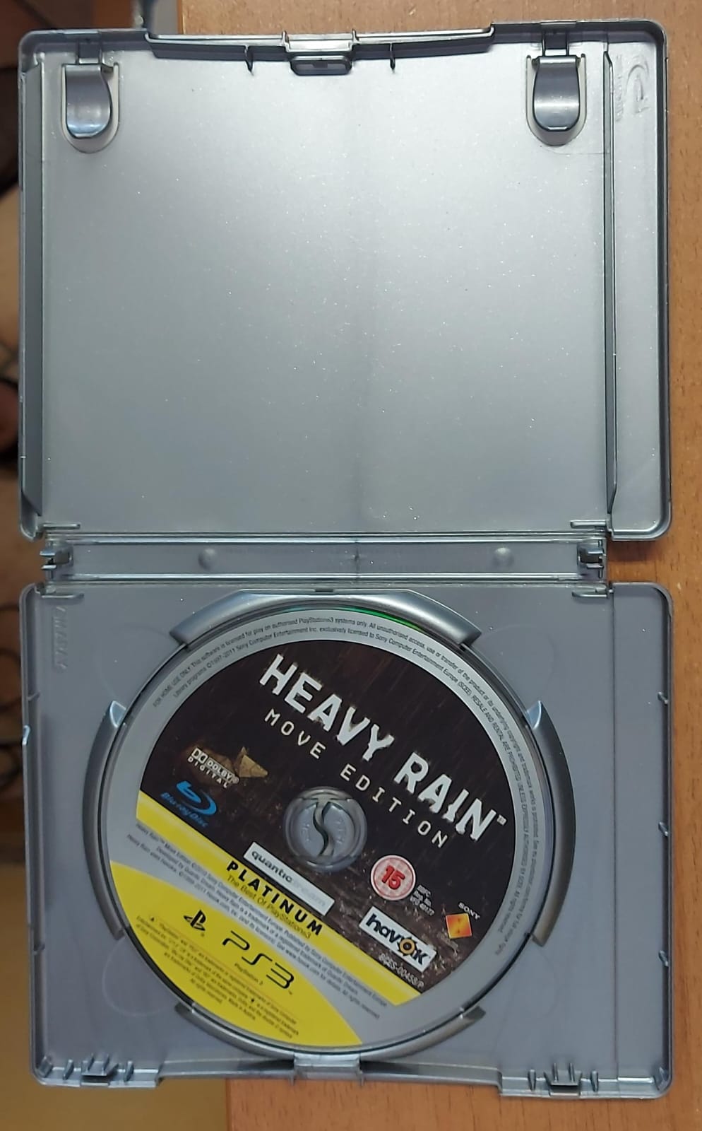 HEAVY RAIN MOVE EDITION - PLATINUM