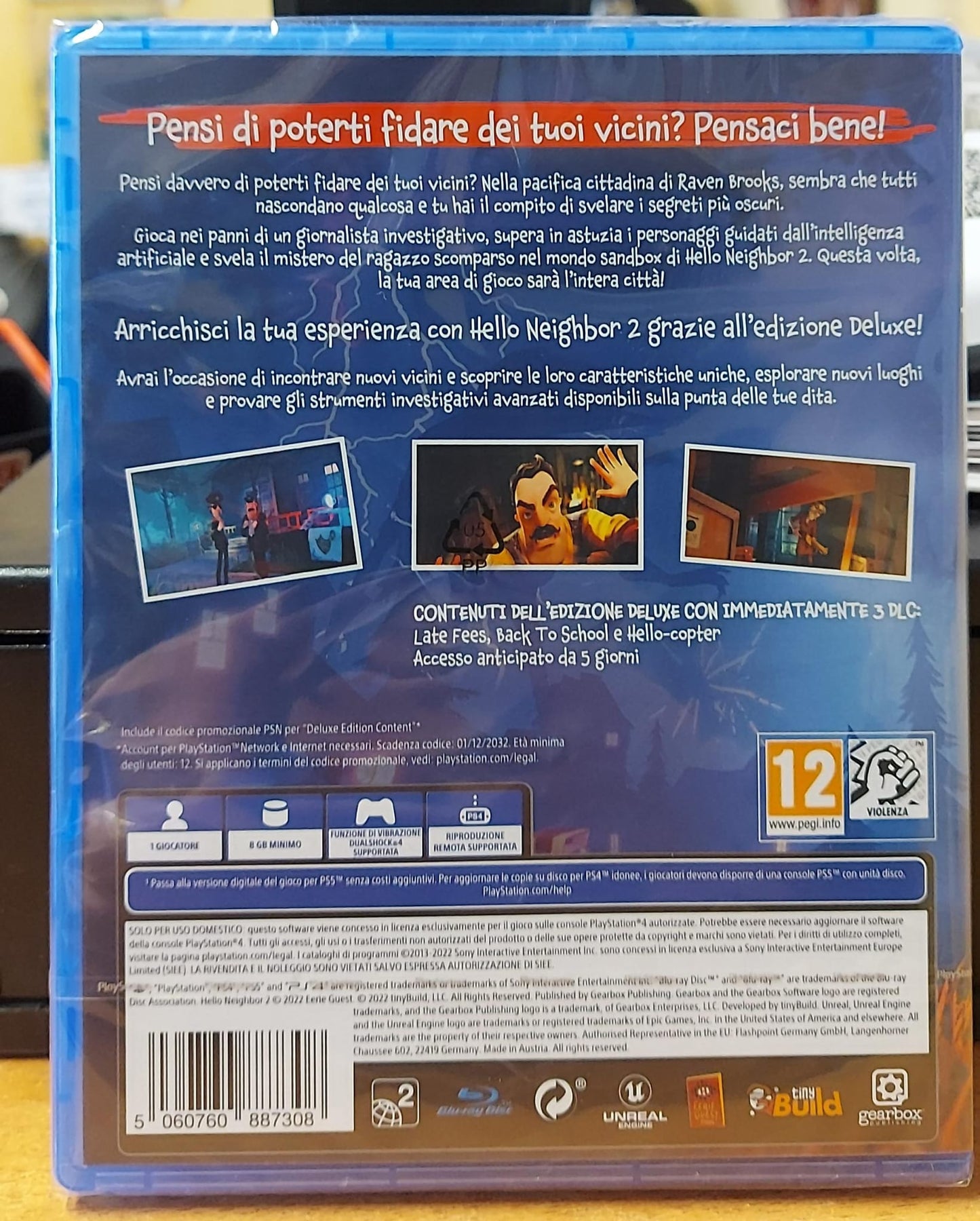 HELLO NEIGHBOR 2 DELUXE EDITION - NUOVO MAI APERTO