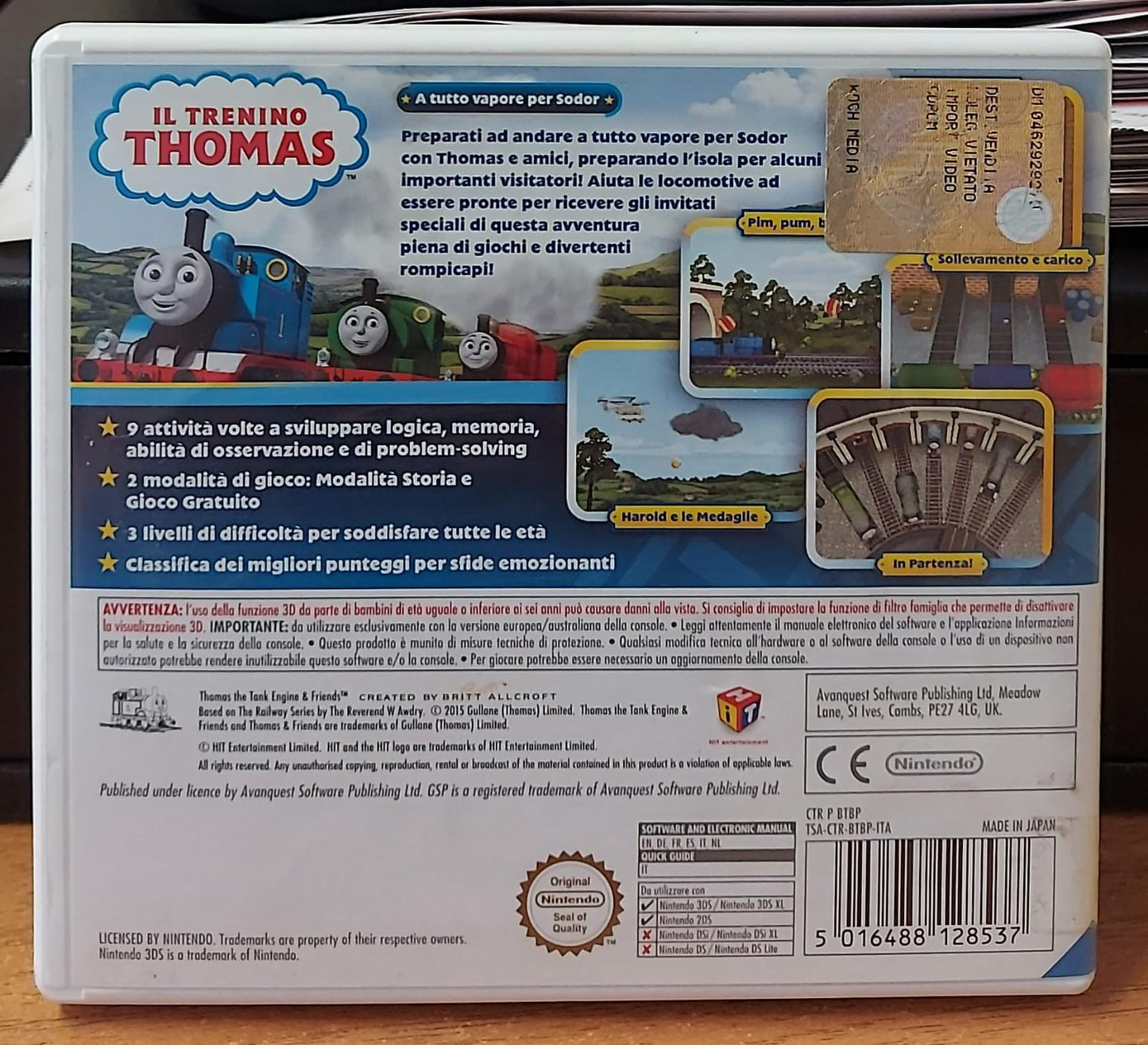 IL TRENINO THOMAS