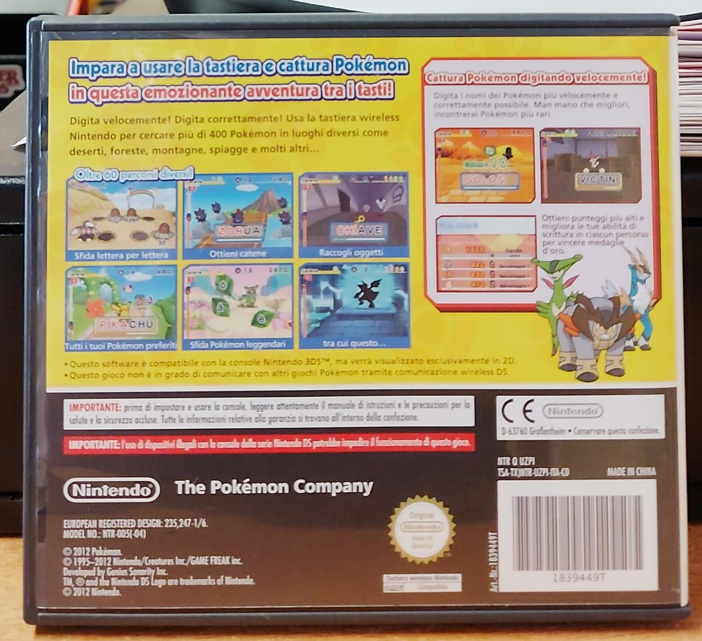 IMPARA CON POKEMON AVVENTURA TRA I TASTI