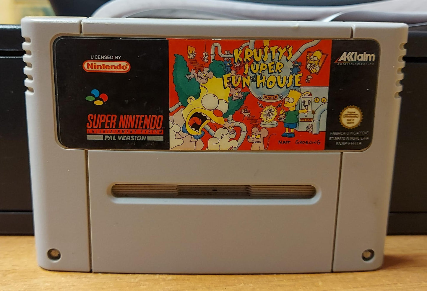 KRUSTY'S SUPER FUN HOUSE - SOLO CARTUCCIA