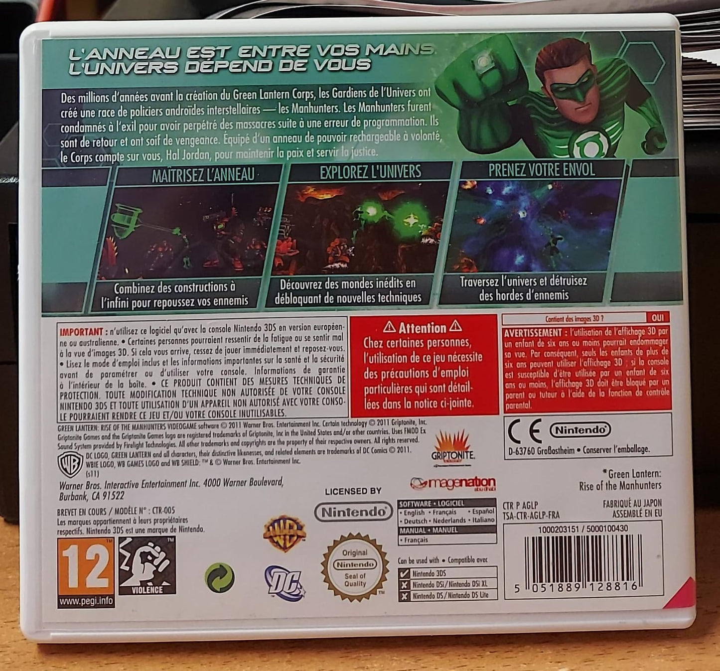 LANTERNA VERDE L'ASCESA DEI MANHUNTERS