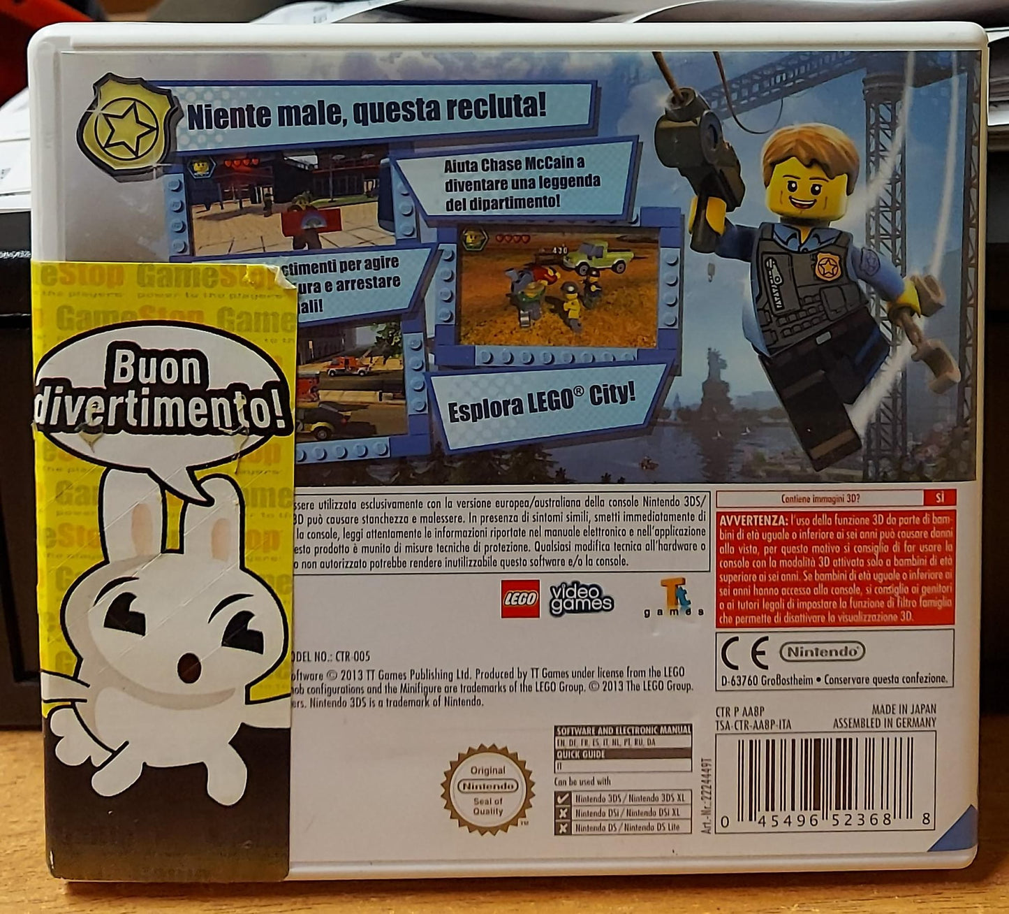 LEGO CITY UNDERCOVER THE CHASE BEGINS