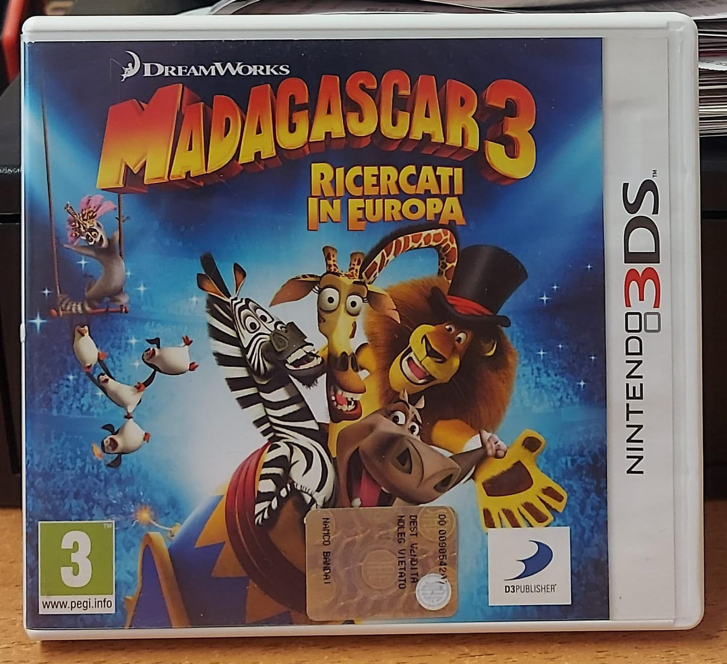 MADAGASCAR 3 RICERCATI IN EUROPA