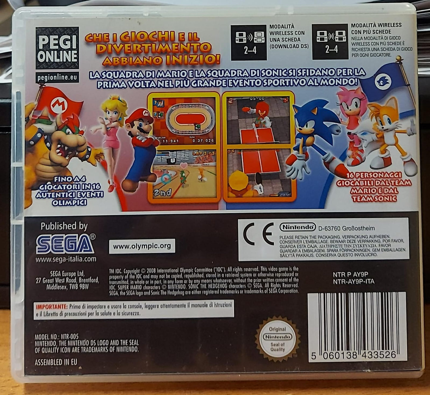 MARIO & SONIC AI GIOCHI OLIMPICI