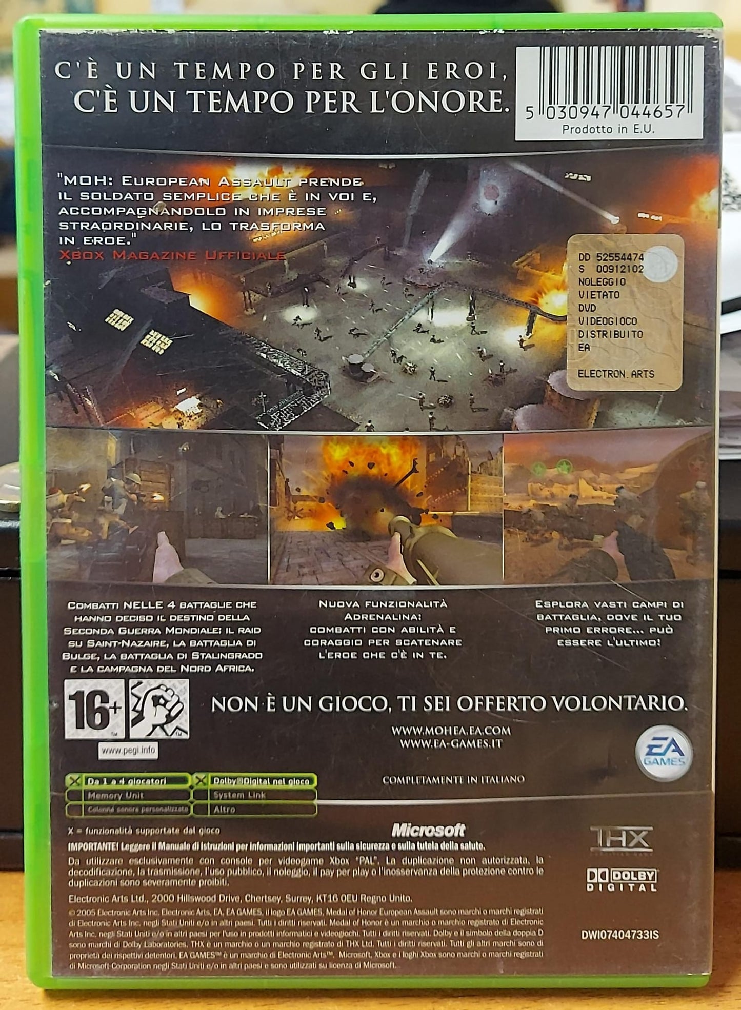 MEDAL OF HONOR EUROPEAN ASSAULT