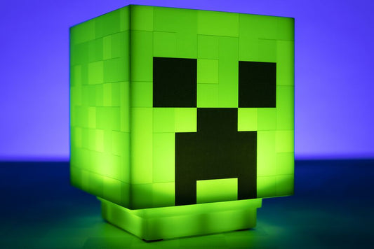 MINECRAFT LAMPADA 3D CREEPER