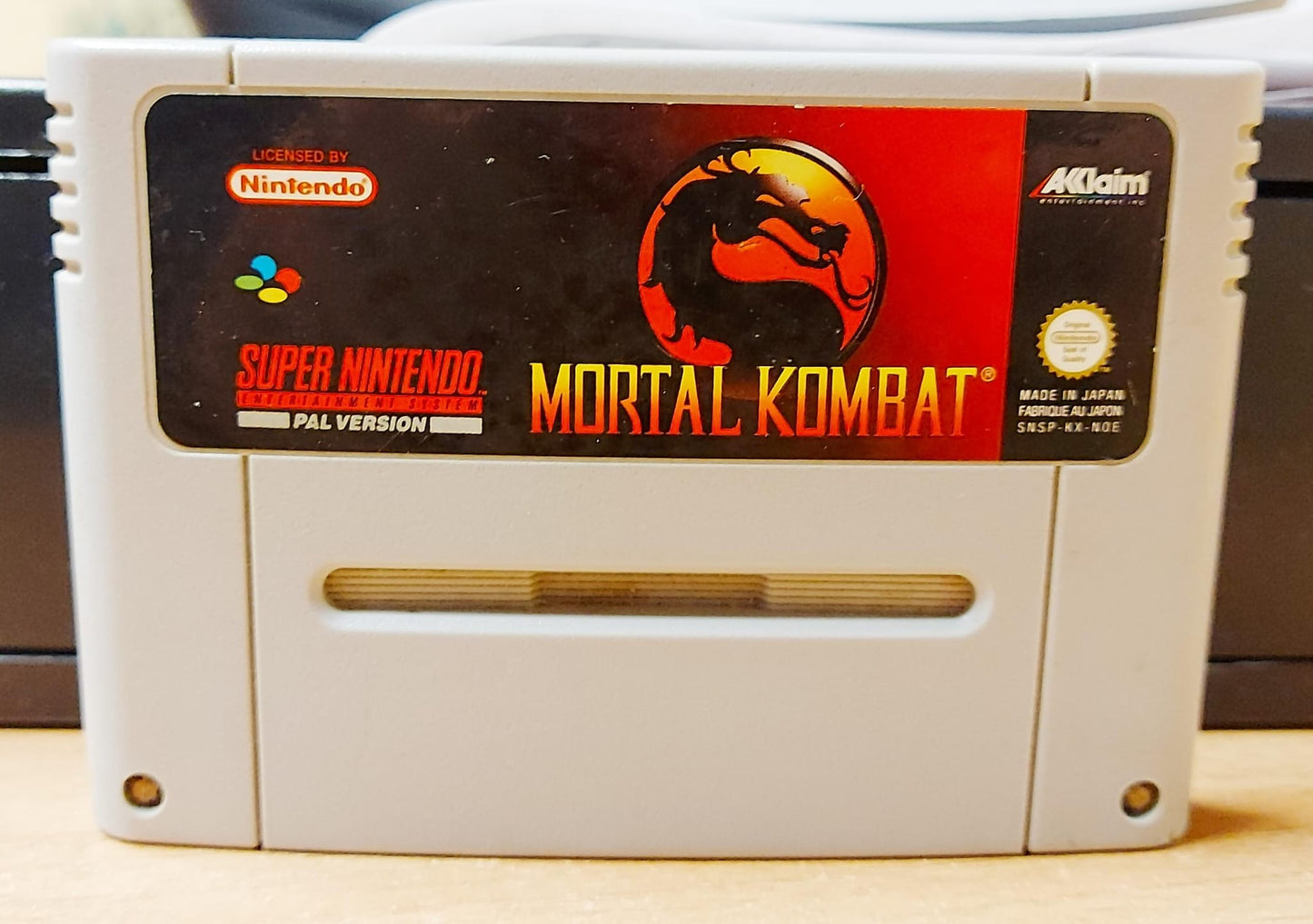 MORTAL KOMBAT - SOLO CARTUCCIA