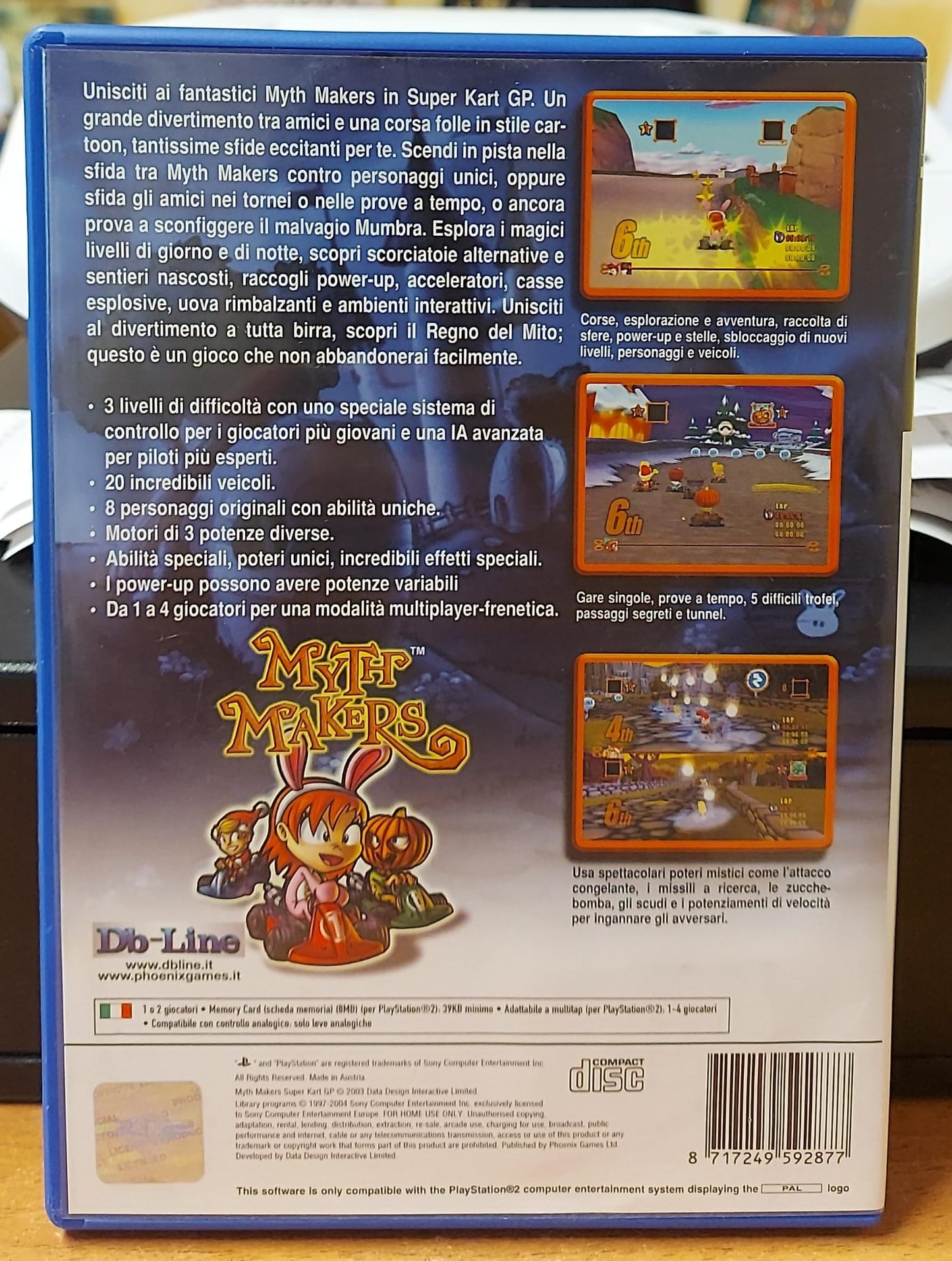 MYTH MAKERS SUPER KART GP