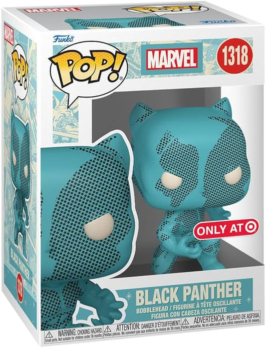 MARVEL: RETRO REIMAGINED - 1318 BLACK PANTHER (EXCLUSIVE) 9CM