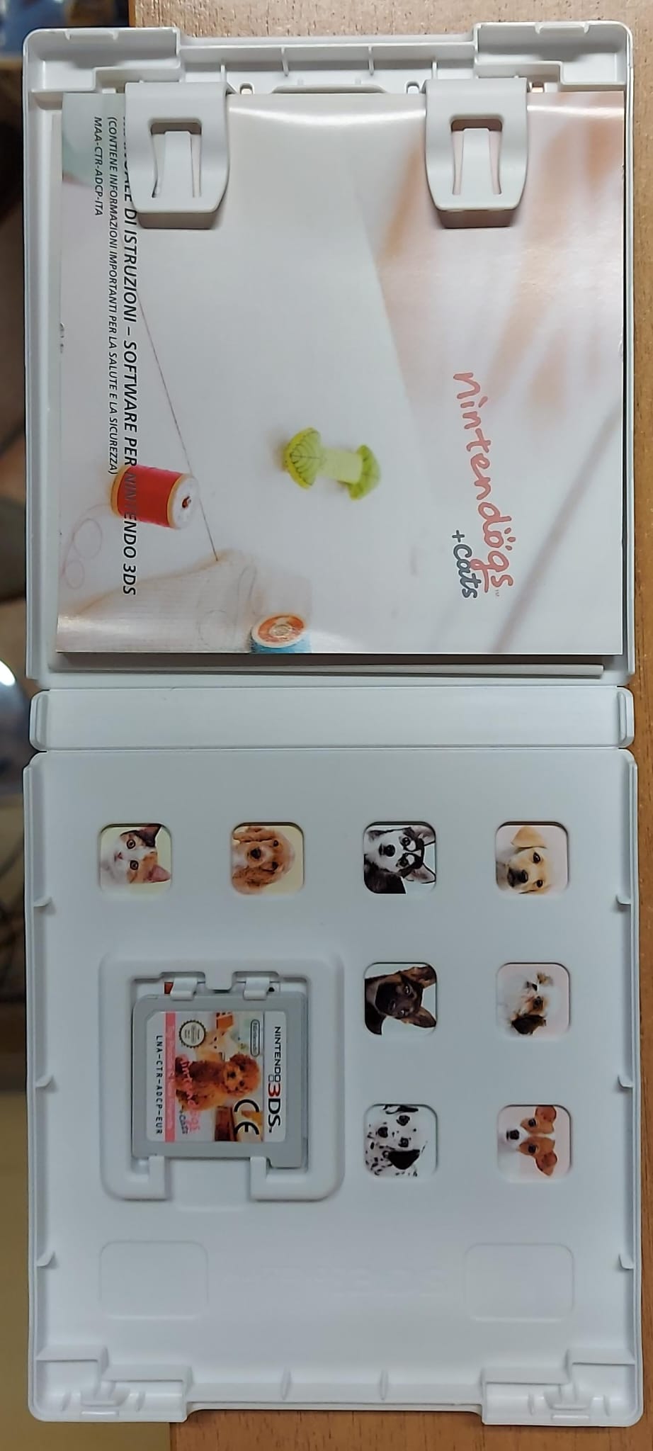 NINTENDOGS BARBONCINO NANO + CATS & NUOVI AMICI