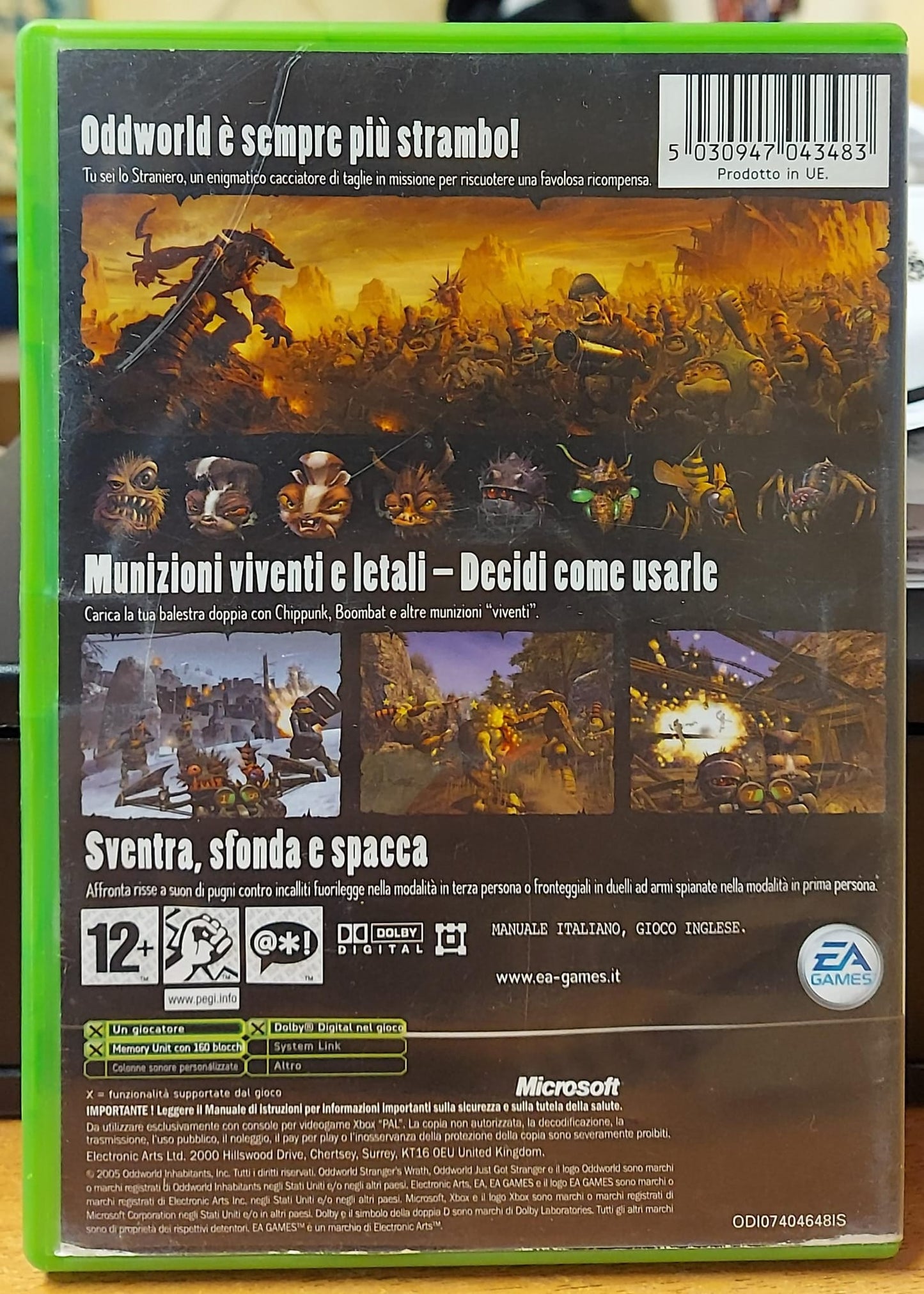 ODDWORLD STRANGER'S WRATH