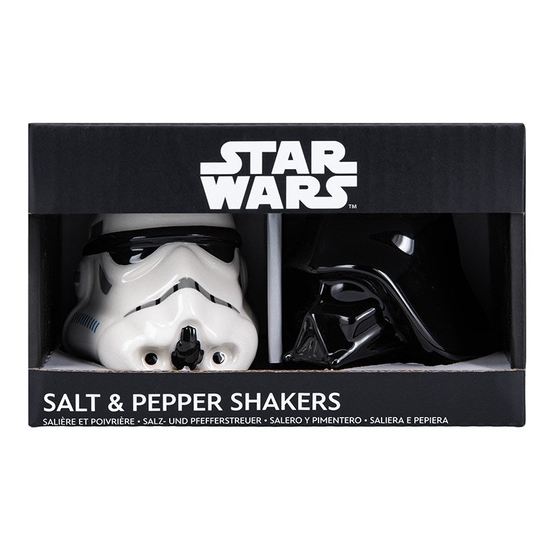PALADONE - DARTH VADER AND STORMTROOPER SALT AND PEPPER SHAKE