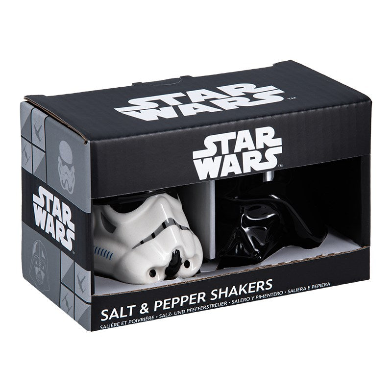 PALADONE - DARTH VADER AND STORMTROOPER SALT AND PEPPER SHAKE
