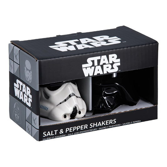 PALADONE - DARTH VADER AND STORMTROOPER SALT AND PEPPER SHAKE