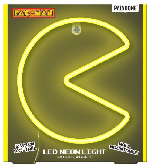 PALADONE - PAC MAN WALL MOUNTABLE LED NEON LIGHT