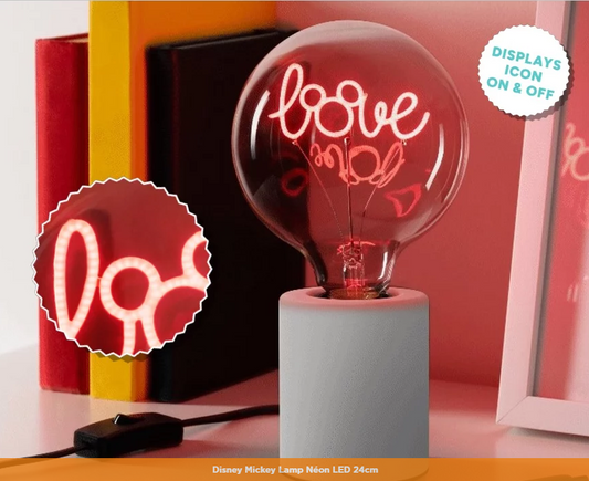 PALADONE MICKEY MOUSE LED NEON BULB LAMP