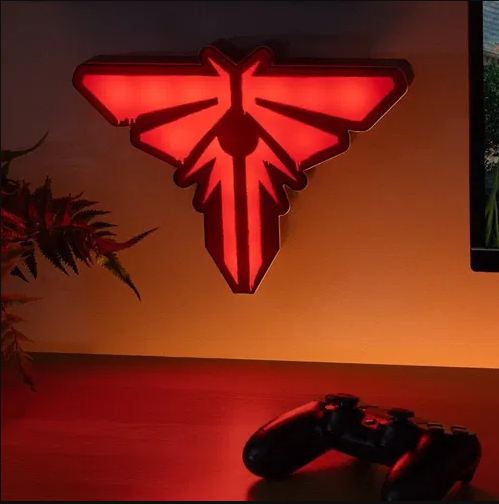 PALADONE THE LAST OF US FIREFLY LOGO LIGHT LAMPADA