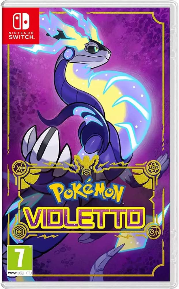 POKEMON VIOLETTO - NUOVO MAI APERTO