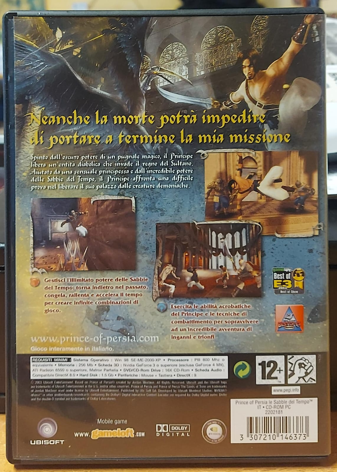PRINCE OF PERSIA SPIRITO GUERRIERO