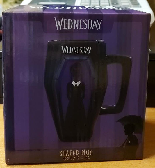PYRAMID - WEDNESDAY MERCOLEDI (COFFIN) SHAPED MUG