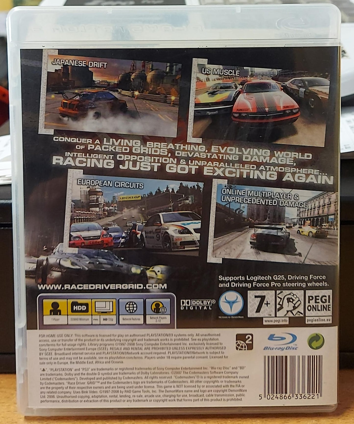 RACEDRIVER GRID