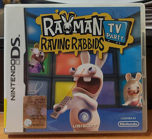 RAYMAN RAVING RABBIDS TV PARTY